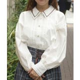 ボリューム袖リボンシャツ | axes femme | 詳細画像5