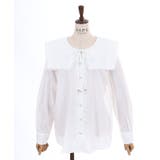 セーラーカラーロングシャツ | axes femme | 詳細画像10