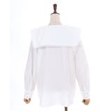 セーラーカラーロングシャツ | axes femme | 詳細画像12