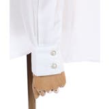 セーラーカラーロングシャツ | axes femme | 詳細画像17