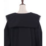 セーラーカラーロングシャツ | axes femme | 詳細画像25
