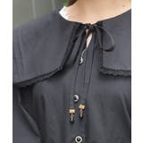 セーラーカラーロングシャツ | axes femme | 詳細画像5
