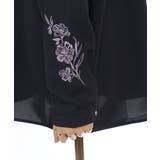 チェーン付刺繍シャツ | axes femme | 詳細画像24