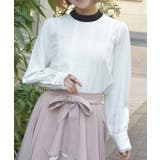 白 | マルチWAYリボンブラウス | axes femme