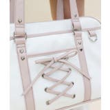 レースアップボストンバッグ | axes femme | 詳細画像5