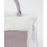 レースアップムートンバッグ | axes femme | 詳細画像10 