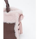 レースアップムートンバッグ | axes femme | 詳細画像20 