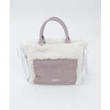 レースアップムートンバッグ | axes femme | 詳細画像7 