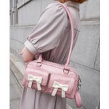 ハートポーチ付ボストンバッグ | axes femme | 詳細画像1