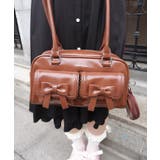 ハートポーチ付ボストンバッグ | axes femme | 詳細画像2