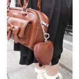 ハートポーチ付ボストンバッグ | axes femme | 詳細画像3