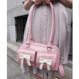 ハートポーチ付ボストンバッグ | axes femme | 詳細画像4