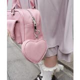 ハートポーチ付ボストンバッグ | axes femme | 詳細画像5