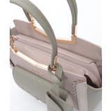 エンボスフラップ配色バッグ | axes femme | 詳細画像20 