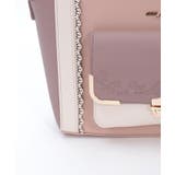 エンボスフラップ配色バッグ | axes femme | 詳細画像27 