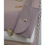 エンボスフラップ配色バッグ | axes femme | 詳細画像7 