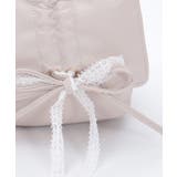 ドロストリボンギャザーバッグ | axes femme | 詳細画像12 