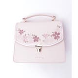 桜刺繍配色デザインボストン | axes femme | 詳細画像14 