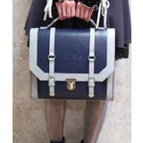 ベルトデザイン配色サッチェル | axes femme | 詳細画像1 