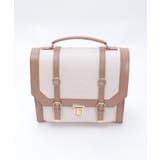 ベルトデザイン配色サッチェル | axes femme | 詳細画像16 