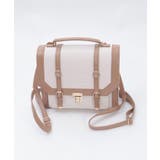 ベルトデザイン配色サッチェル | axes femme | 詳細画像21 