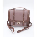 ベルトデザイン配色サッチェル | axes femme | 詳細画像28 