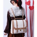 ベルトデザイン配色サッチェル | axes femme | 詳細画像3 