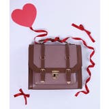 モカ | ベルトデザイン配色サッチェル | axes femme