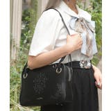 紋章風エンボスデザインバッグ | axes femme | 詳細画像2 