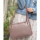 モカ | 紋章風エンボスデザインバッグ | axes femme