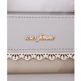 薔薇エンボス配色ボストン | axes femme | 詳細画像21 
