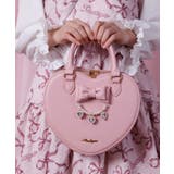 ピンク | チャーム使いハートバッグ | axes femme