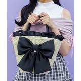 黒 | リボンカゴバッグ | axes femme