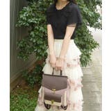 薔薇エンボス配色リュック | axes femme | 詳細画像6