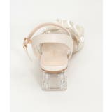 クリアヒールサンダル | axes femme | 詳細画像3