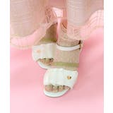 生成り | クリアヒールサンダル | axes femme