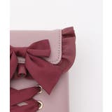 レースアップスマホポシェット | axes femme | 詳細画像15