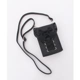 レースアップスマホポシェット | axes femme | 詳細画像2