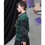 コード刺繍ニットベスト | axes femme | 詳細画像2 