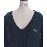 リボンデザインニットベスト | axes femme | 詳細画像11 