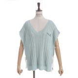 リボンデザインニットベスト | axes femme | 詳細画像14 