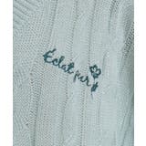 リボンデザインニットベスト | axes femme | 詳細画像19 