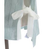 リボンデザインニットベスト | axes femme | 詳細画像20 