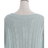 リボンデザインニットベスト | axes femme | 詳細画像21 