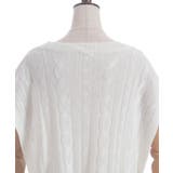 リボンデザインニットベスト | axes femme | 詳細画像29 