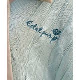 リボンデザインニットベスト | axes femme | 詳細画像6 