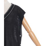 連ボタンステッチニットベスト | axes femme | 詳細画像24