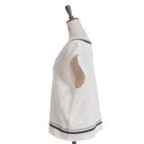 ダイヤ柄チルデンニットベスト | axes femme | 詳細画像17 