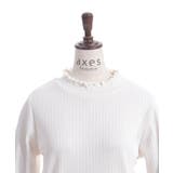 レース重ねデザイン袖プルオーバー | axes femme | 詳細画像30