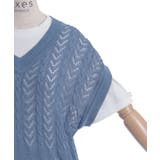 ニットベスト×Tシャツセット | axes femme | 詳細画像18